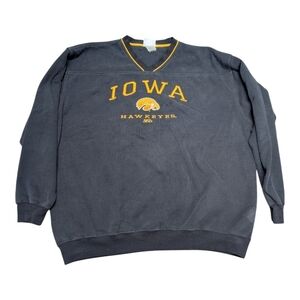 Vintage Iowa Hawkeyes NCAA Men's Embroidered Sweatshirt XL